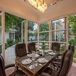 Stayvista\'S Indraj Manor - Roman-Inspired Villa With Posh Interiors, Mesmerizing Garden & Outdoor Fireplace